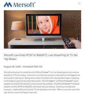 RTSP to WebRTC Live Video